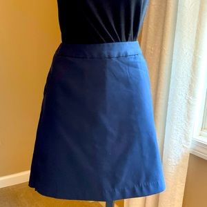 Monterey Club navy blue skort.  Size 4